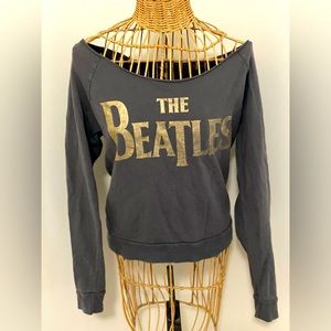 The Beatles off the shoulder long sleeve top